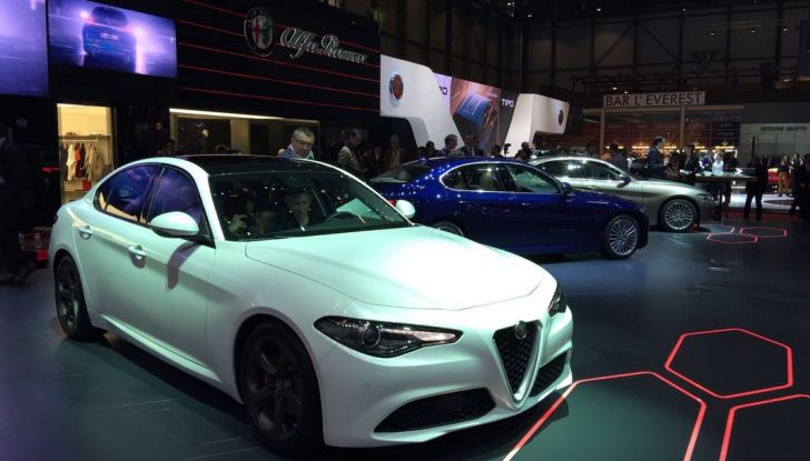 Alfa Romeo Giulia live Ginevra 2016