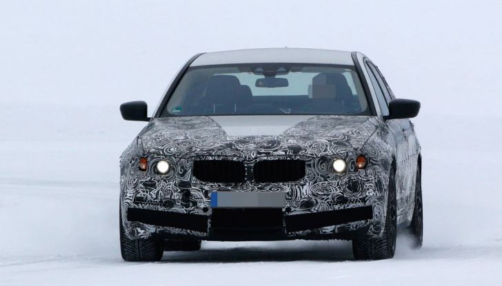 bmw m5 foto spia test invernali 2016 (17)