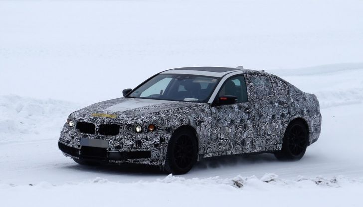 bmw m5 foto spia test invernali 2016 (5)