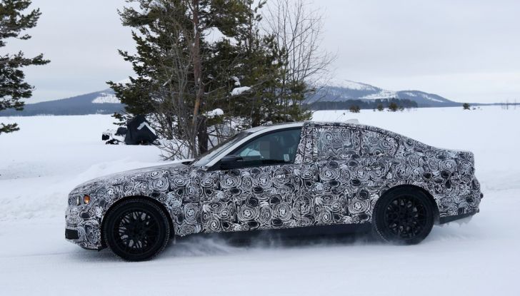bmw m5 foto spia test invernali 2016 (6)