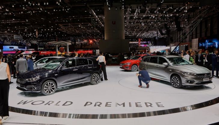 Fiat tipo 2 volumi presentata al Salone di Ginevra 2016.