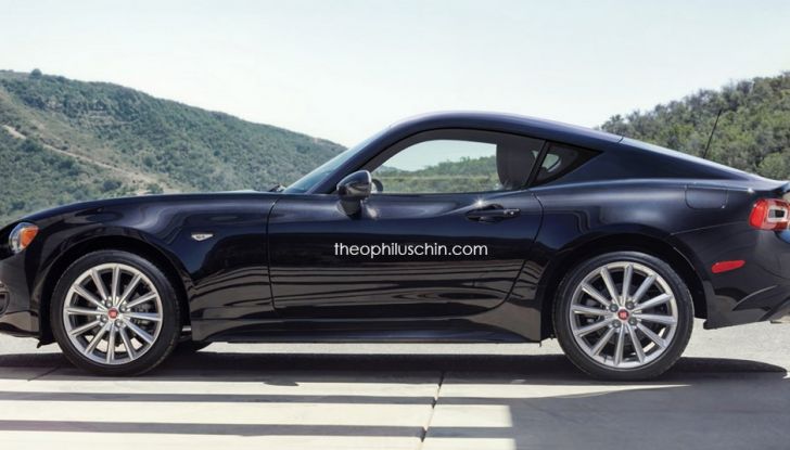 Fiat 124 Coupé: ecco il rendering - Foto 2 di 13
