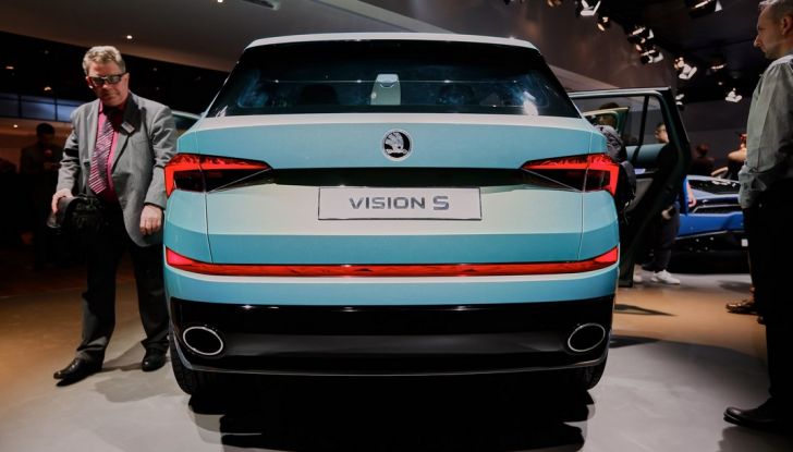 Skoda Vision S: ecco il concept del nuovo SUV - Foto 11 di 15