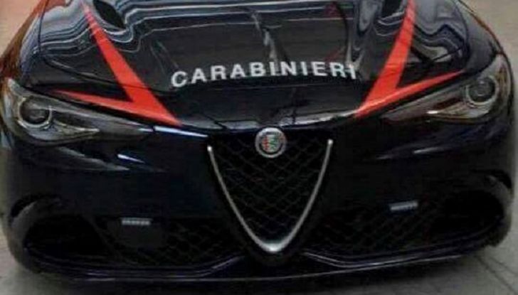 Alfa Romeo Giulia Carabinieri omaggio del Gruppo Fiat Chrysler all'arma (11)