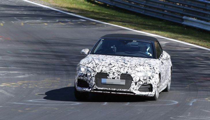 Audi S5 cabrio prime foto spia della scoperta tedesca (14)