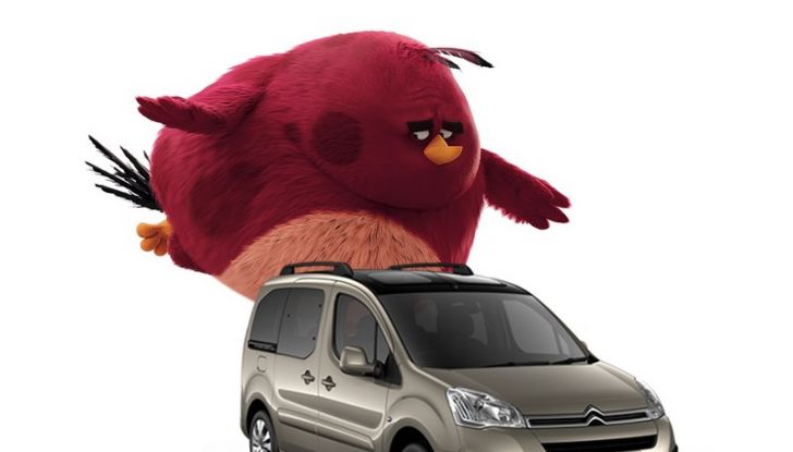 Citroen realizza una nuova compagna pubblicitaria con Sony e gli Angry Birds - Foto 3 di 13