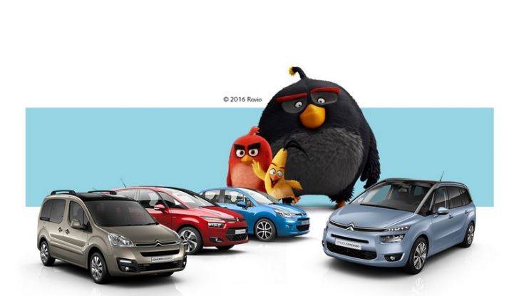 Citroen realizza una nuova compagna pubblicitaria con Sony e gli Angry Birds - Foto 4 di 13
