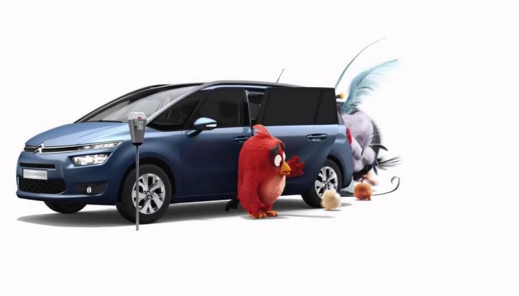 Citroen realizza una nuova compagna pubblicitaria con Sony e gli Angry Birds - Foto 7 di 13