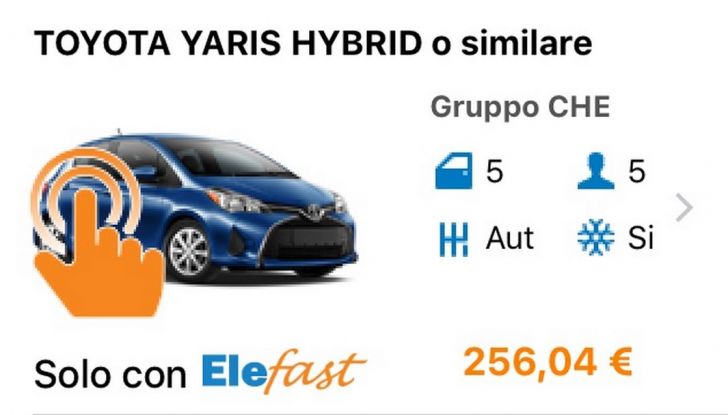 Locauto Rent Elefast: come noleggiare un’auto con un’App - Foto 3 di 8
