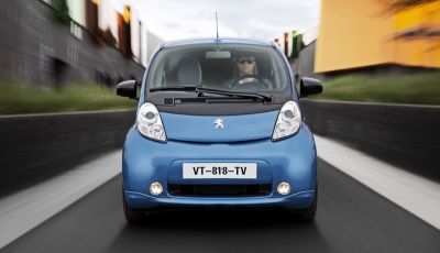 Peugeot iOn: l’auto elettrica per la città