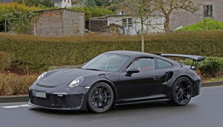 Porsche 911 GT3 RS 4.2 prime foto spia - Foto 11 di 16