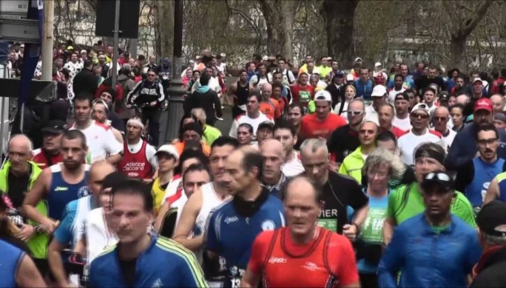 Roma blocco traffico maratona