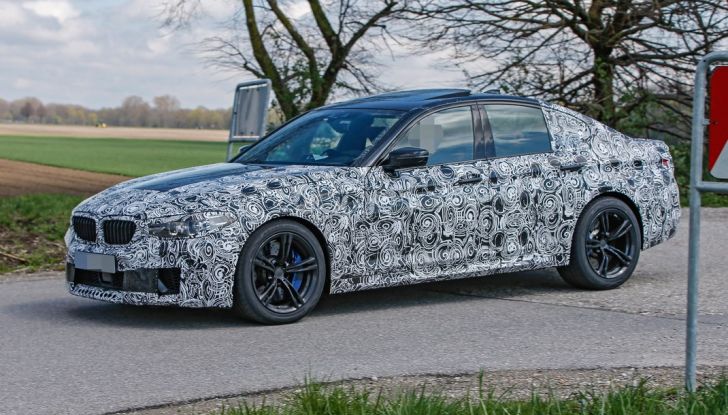 Nuova BMW Serie 5 2017: presente anche BMW M5, le prime foto - Foto 2 di 25