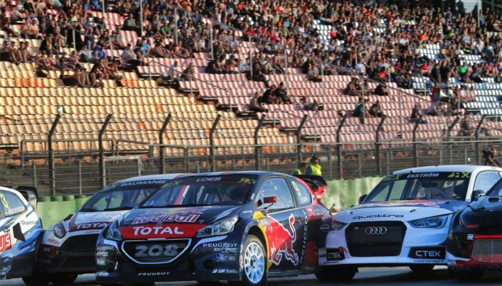 Weekend difficile per la 208 WRX  e Loeb - Foto 5 di 6