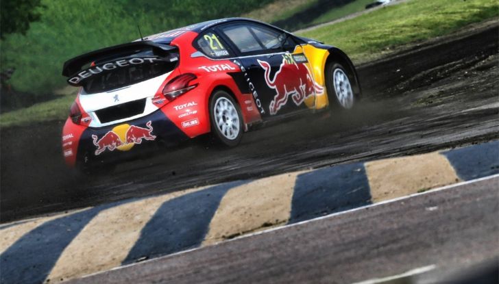 Mondiale Rallycross, podio Peugeot - Foto 6 di 7