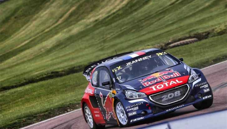 Mondiale Rallycross, podio Peugeot - Foto 7 di 7