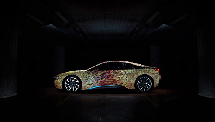 BMW i8 Futurism Edition con livrea firmata Garage Italia Customs (2)
