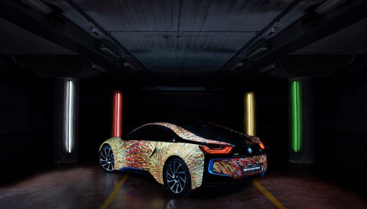 BMW i8 Futurism Edition con livrea firmata Garage Italia Customs (4)