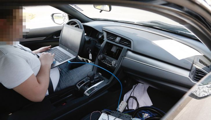Nuova Honda Civic 2017, foto spia.