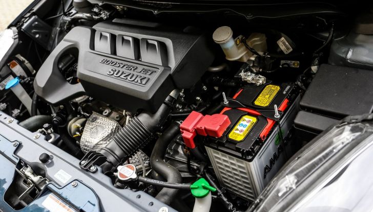 Nuova Suzuki Baleno S motore