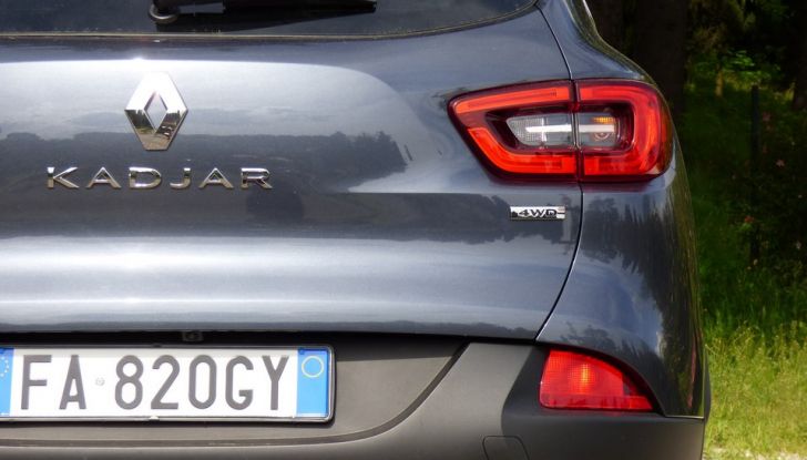 Renault Kadjar Bose 130 CV 4×4 prova su strada, prezzi e dotazioni - Foto 20 di 32