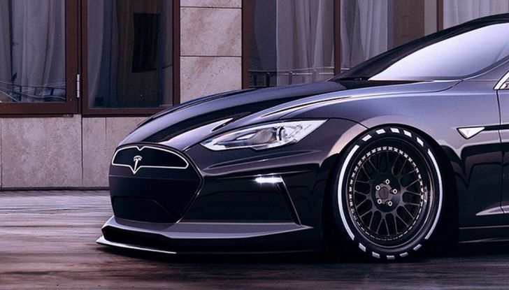 Tesla Model S diventa pick-up - Foto 4 di 8