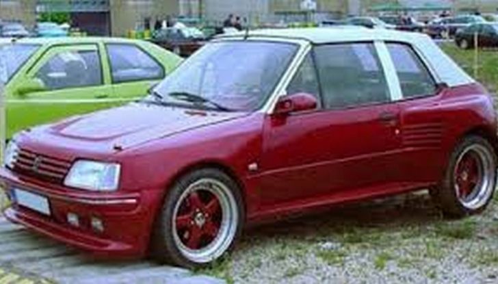 Peugeot 205 Cabrio capote