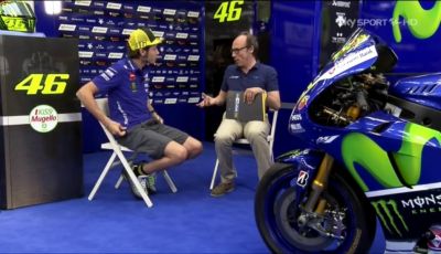 Valentino Rossi, l’intervista di Guido Meda al Mugello 2016 per Sky