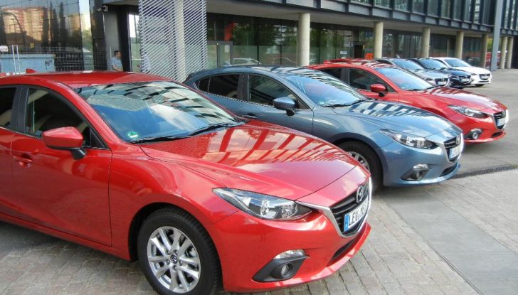 nuova mazda 3 prova su strada gamma