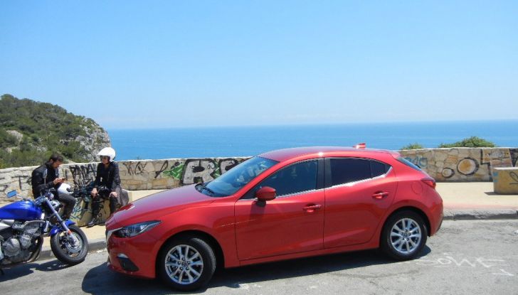 nuova mazda 3 test drive design
