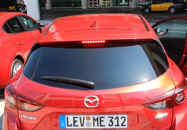 nuova mazda 3 test drive posteriore