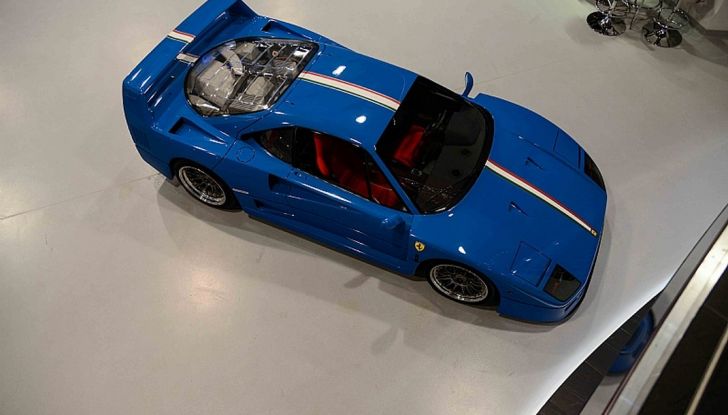 1992 ferrari f40 blue 8