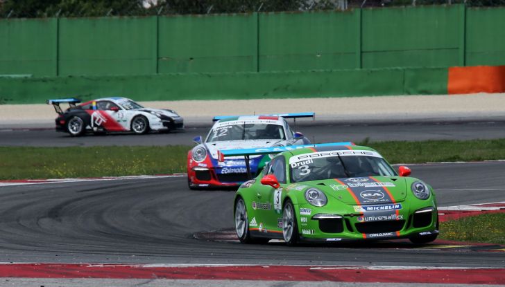 Due vittorie per Mattia Drudi nella gare sprint di Misano della Carrera Cup Italia - Foto 8 di 9
