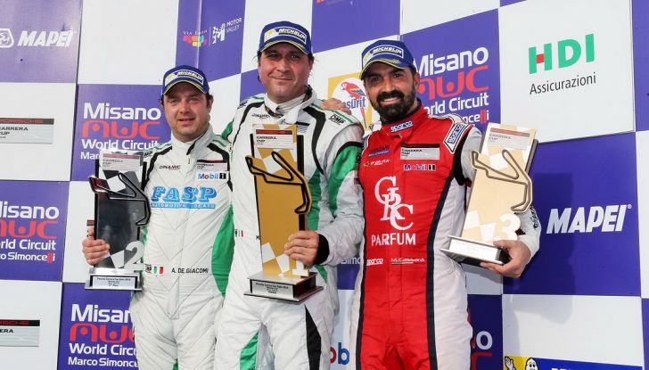 Due vittorie per Mattia Drudi nella gare sprint di Misano della Carrera Cup Italia - Foto 4 di 9