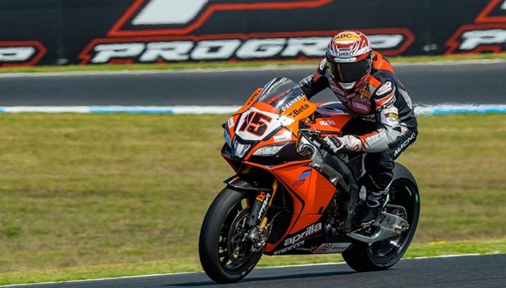 WorldSBK: il Team Aprilia Ioda Racing e il team Pata Yamaha al lavoro a Misano. - Foto 2 di 7