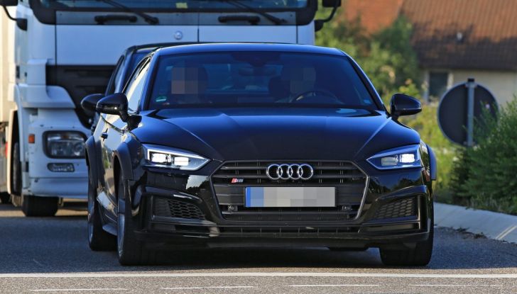 RS5 audi immagini spia