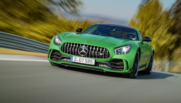 Nuova Mercedes AMG GT R: il V8 da 585CV e 700Nm - Foto 10 di 39