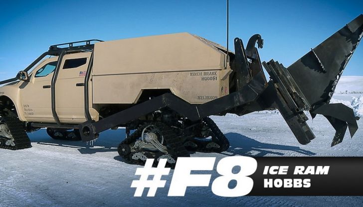 Fast & Furious 8, un carro armato fa drifting sul ghiaccio a 100 km/h - Foto 4 di 6