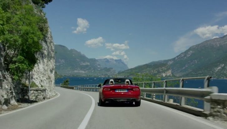 Fiat 124 Spider, vista posteriore.