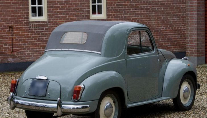 Fiat Topolino C posteriore.