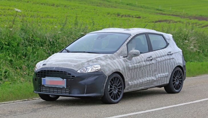 Ford Fiesta ST 2017, foto spia.