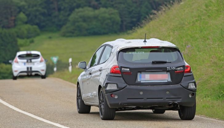 Ford Fiesta ST 2017, foto spia.