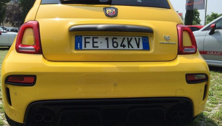 Nuova Abarth 595 dettaglio
