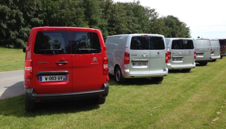Nuovi Citroen Jumpy e Peugeot Expert