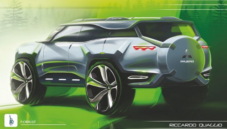 Mitsubishi Pajero 2025, il Rendering per il fuoristrada estremo - Foto 4 di 4