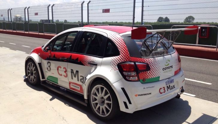 Citroen C3 Max pista