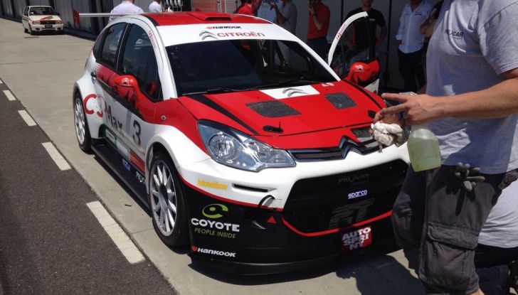 Citroen C3 Max prova in pista