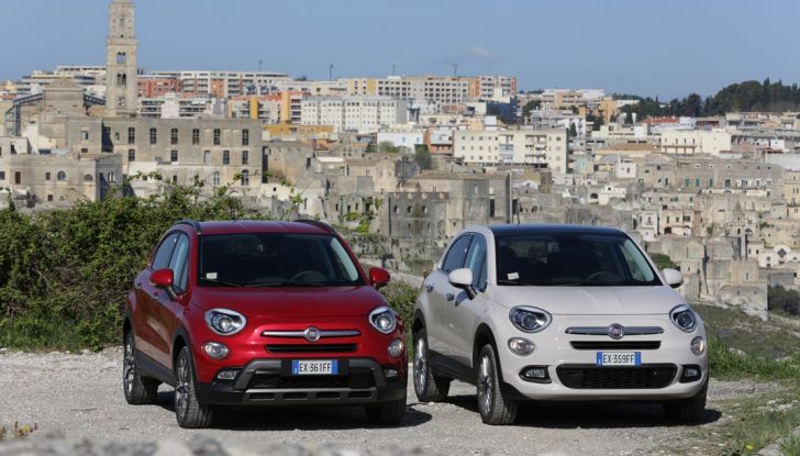Fiat 500X, gamma.