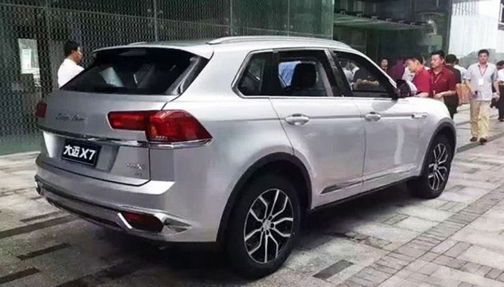 Zotye Damai X7: dalla Cina il clone del nuovo SUV Volkswagen - Foto 2 di 6