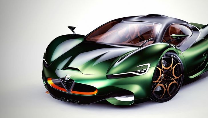 Alfa Romeo Furia, la futura supercar del Biscione - Foto 12 di 31